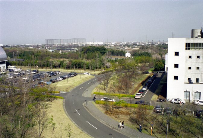 Scenery from the top of the tau building in Keio University (t45 room), Fujisawa.