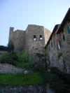 The old castle of Isolabona, in the Nervia valley, Italy