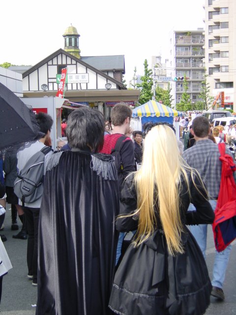 Locaux et touristes, Harajuku, Tokyo, Japon.