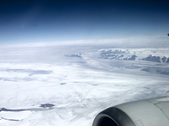 De la neige a perte de vue... Groenland.