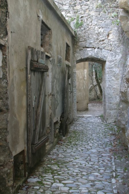 Geoles de la citadelle d'Entrevaux